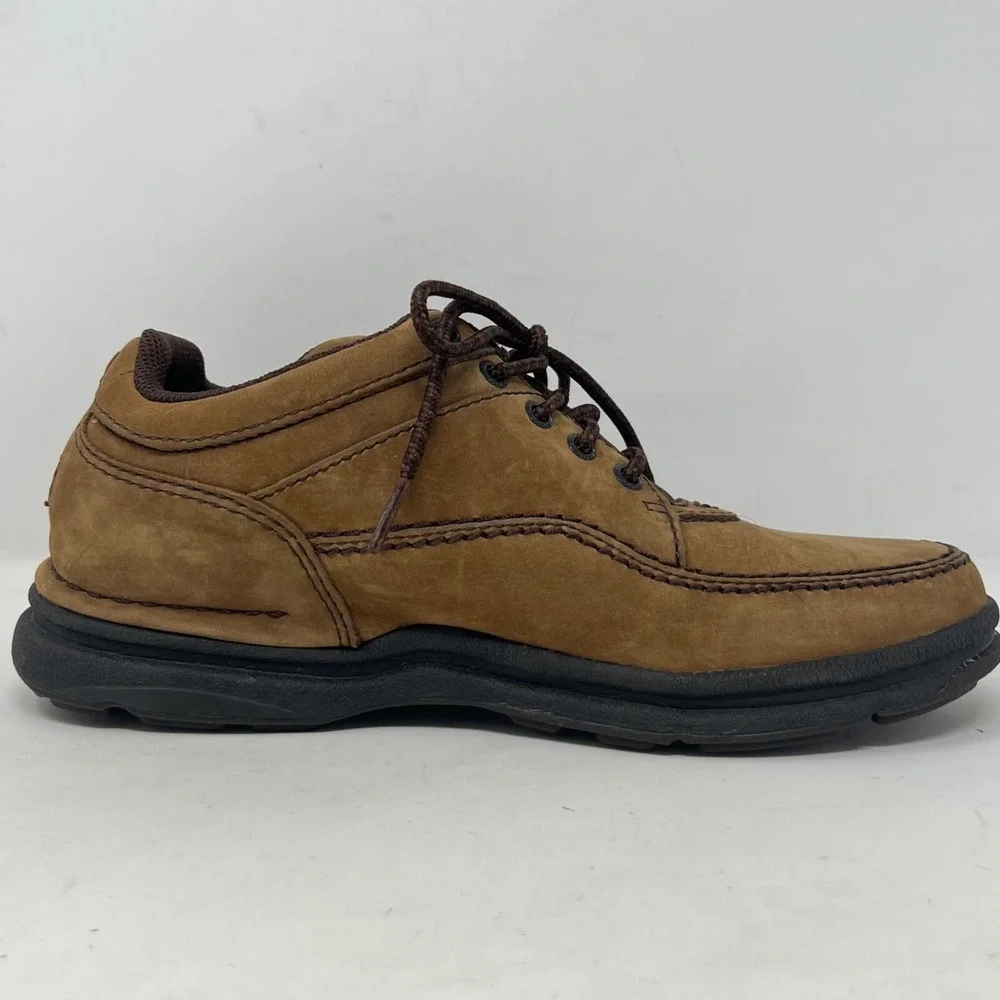 Rockport Womens Active by Orthaheel World Tour Classic Brown Lace Up Size 9.5